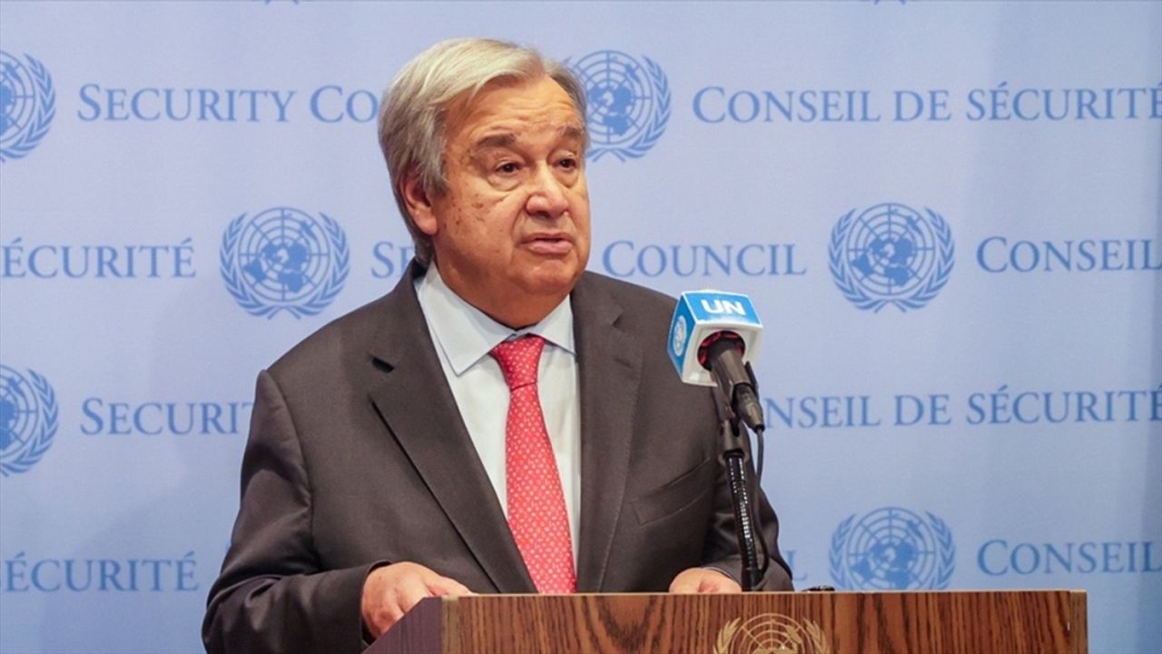BM Genel Sekreteri Guterres, 19 Ekim'de Mısır'a gidecek