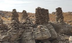 Kürtek Dağı'nda Orta Asya Geleneği Oboolar Bulundu
