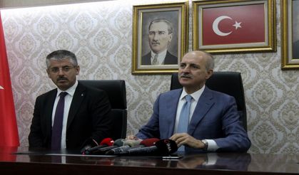 Numan Kurtulmuş: "Başta CHP olmak üzere parlamentoda bulunan partiler samimiyet sınavından geçeceklerdir"