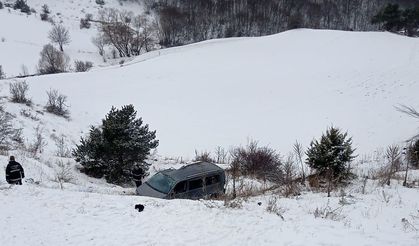 Kar yağışı ve buzlanma kazaya neden oldu: 1 ölü, 3 yaralı
