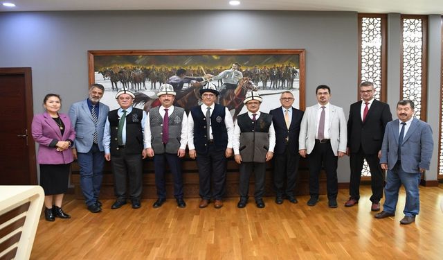 Rektör Kırışık Kırgızistan’da işbirliği ziyaretleri yaptı