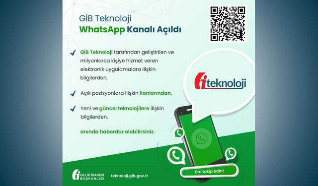 GİB Teknoloji WhatsApp Kanalı Resmen Açıldı!