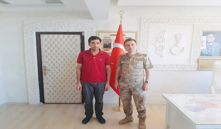 Mardin il jandarma komutanı Tuğgeneral sn: ÇOŞKUN SEL'i Yazar Gazetesi olarak ziyarette bulunduk.