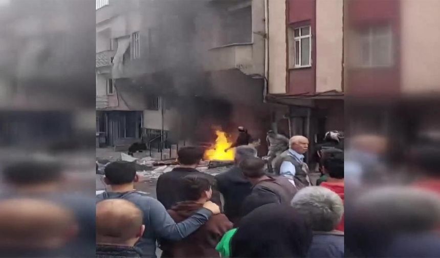 Küçükçekmece'de Doğalgaz Patlaması