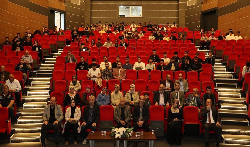 Taşova MYO'da Kudüs'ün önemi konulu konferans düzenlendi
