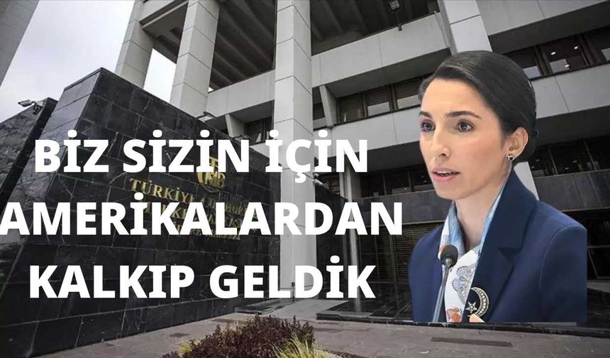 Merkez Bankası Çalışanı CİMER'e Şikayet Etti: "Hafize Gaye Erkan'ın Babası Tarafından İşten Çıkartıldım!" dedi!